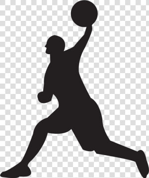 Dodgeball Ball Png Images   Dodgeball Player Silhouette  Transparent Png