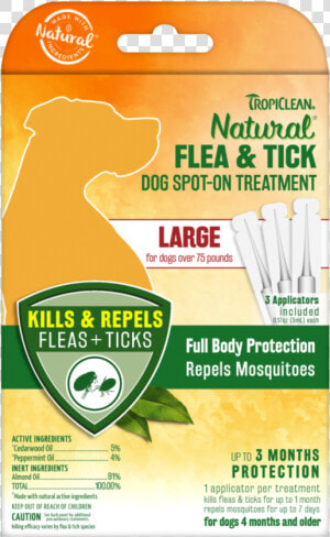 Tropiclean Flea And Tick Cat  HD Png Download