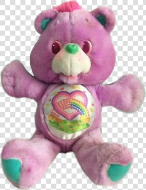  carebear  bear  toy  vintagetoy  vintage  pastel  aesthetic   Teddy Bear  HD Png Download