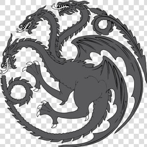 Free House Stark Sigil Png   House Targaryen Logo Png  Transparent Png