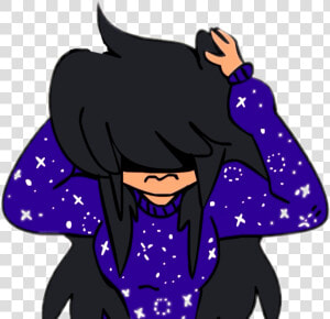 Depression Clipart Transparent   Depressed Sad Aphmau  HD Png Download