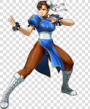 Omniversal Battlefield   Street Fighter Chun Li  HD Png Download