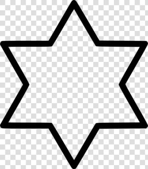 6 Point Star Png   Six Pointed Star Icon  Transparent Png