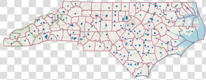 A Map Of All The Community Health Centers In North   Motif  HD Png Download