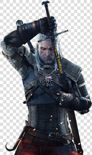 The Witcher Geralt Png Image  Transparent Png