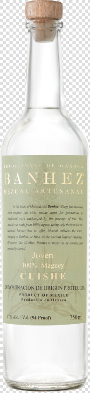 750ml Banhez Cuishe   Banhez Mezcal  HD Png Download