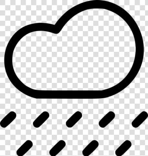 Cloud Rain Rainfall Raining Weather Cloudy   Heart  HD Png Download