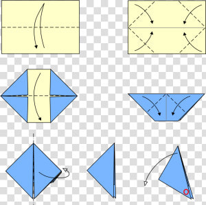 Beautiful Paper Poppers Instructions   Triangle  HD Png Download