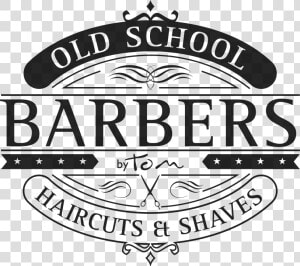 Old School Barber Shop Logo   Png Download   Barber School Png  Transparent Png