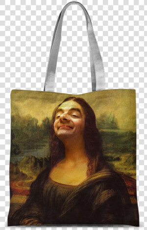 Mr Bean S Face On The Mona Lisa ﻿classic Sublimation   Mona Lisa  HD Png Download