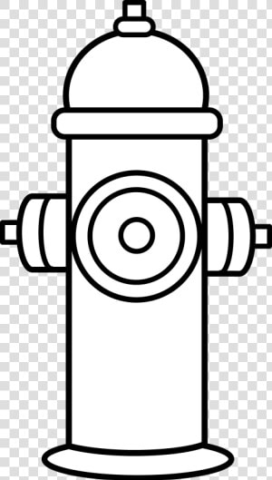 Fire Clipart Black And White   Fire Hydrant Drawing Easy  HD Png Download