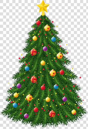 Arbre De Noël Png   Christmas Tree Vector Png  Transparent Png