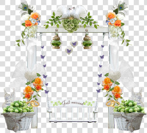 Wedding  Swing  Wedding Swing  Pigeons  Butterflies   Tubes Mariage Transparent Png  Png Download