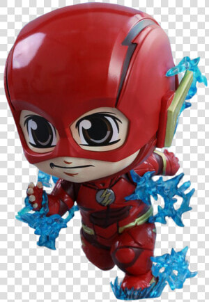 Hot Toys Justice League The Flash Cosbaby Collectible   Hot Toys Cosbaby  HD Png Download