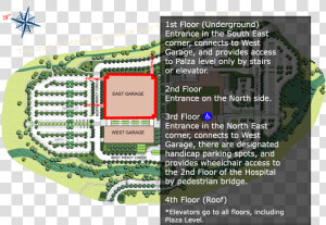 Hospital Parking Lot Plan  HD Png Download