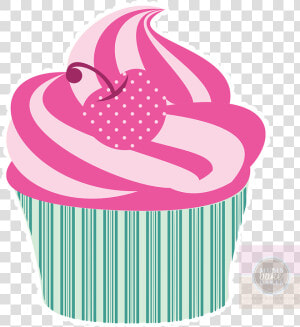 Picture Watermark   Cup Cake Pink Png  Transparent Png