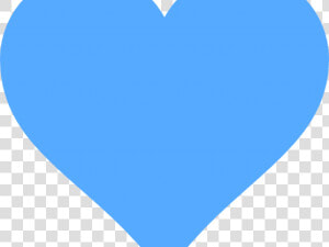 Transparent Blue Heart Clipart   Clipart Blue Heart  HD Png Download