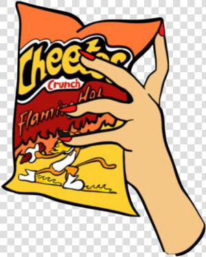  clairo  flamingcheetos  aesthetic   Cheetos Flamin Hot Fondo De Pantalla  HD Png Download