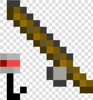 Minecraft Fishing Rod Png   Minecraft Fishing Pole Png  Transparent Png