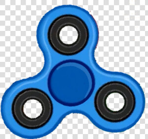 Fidget Spinnery   Blue Colour Fidget Spinner  HD Png Download