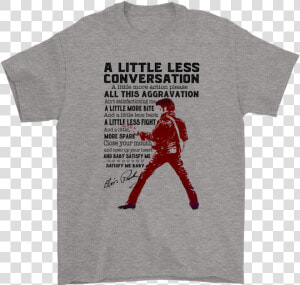 A Little Less Conversation A Little More Action Elvis   Cowboys Grinch T Shirt  HD Png Download