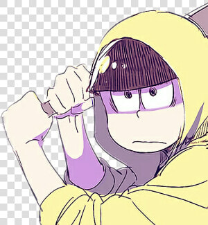  osomatsu san  osomatsusan  matsunojyusimatsu  jyushimatsumatsuno   Jyushimatsu Yandere  HD Png Download