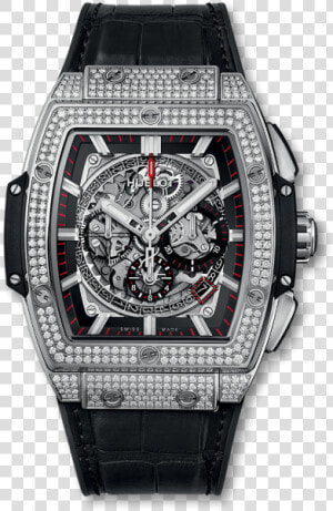 Spirit Of Big Bang Titanium Pavé   Hublot Spirit Of Big Bang  HD Png Download