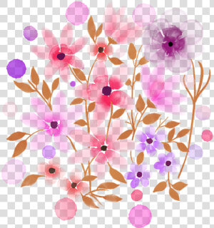 Watercolour Flowers  Watercolor  Flower  Spring  Floral   Portable Network Graphics  HD Png Download