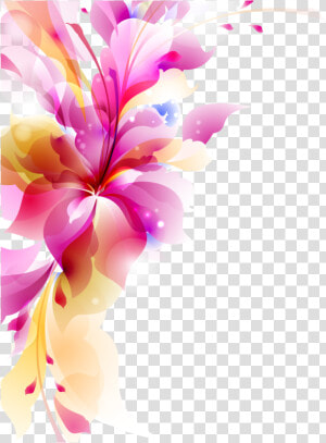 Flowers Vectors Quality Png Image   Colorful Flower Vector Png  Transparent Png