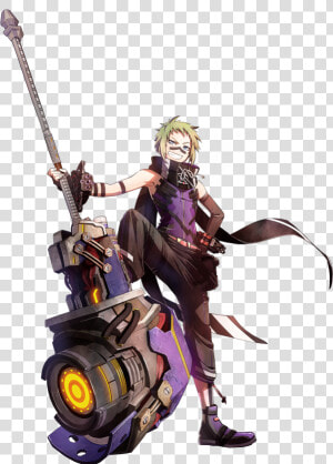 God Eater 3 Zeke Pennywort Render   噬 神 者 3 克 蕾 雅  HD Png Download