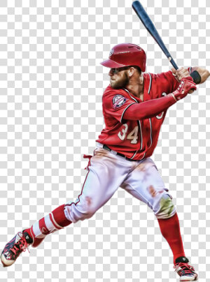 College softball   Bryce Harper Transparent Background  HD Png Download