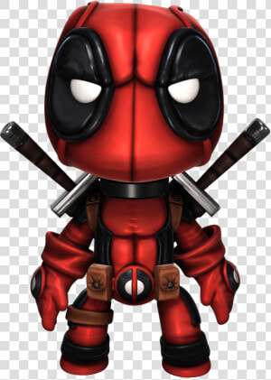 Little Big Planet Deadpool   Imagenes De Deadpool Robot  HD Png Download