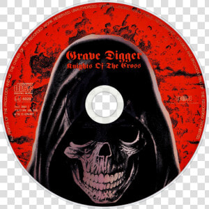 Grave Digger Knights Of The Cross Cd Disc Image   Grave Digger  HD Png Download