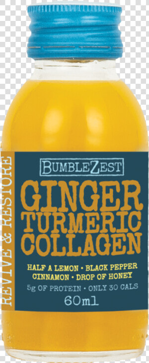 Revive  amp  Restore Ginger  Turmeric  amp  Collagen   Bottle  HD Png Download