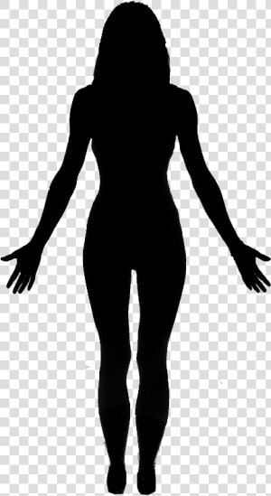 Body Silhouette At Getdrawings   Full Body Body Silhouette  HD Png Download