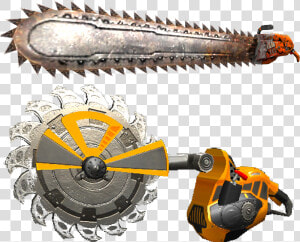 Chain Saw Blade Png   Serious Sam 2 Chainsaw  Transparent Png