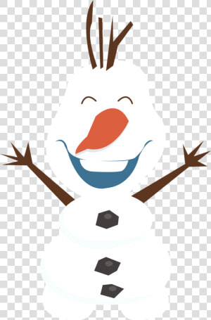 Olaf Clipart Silhouette   Frozen Cute Png Olaf  Transparent Png