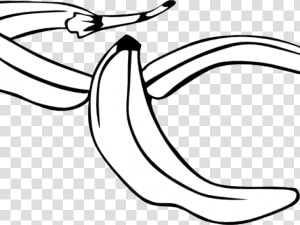 Transparent Peeled Banana Clipart   Banana Peel Clipart Png  Png Download