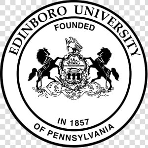 Edinboro University Of Pennsylvania Logo  HD Png Download