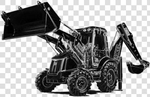 Backhoe Loader Excavator Jcb Forklift Sk   Backhoe Loader 3cx Png  Transparent Png