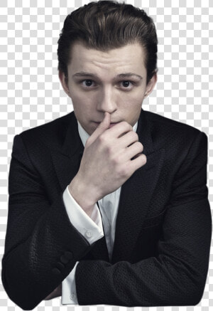 Tom Holland In Suit Png Clipart   Tom Hiddleston And Tom Holland  Transparent Png