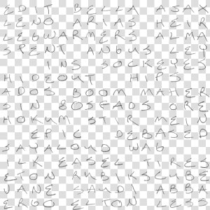 Handwriting  HD Png Download