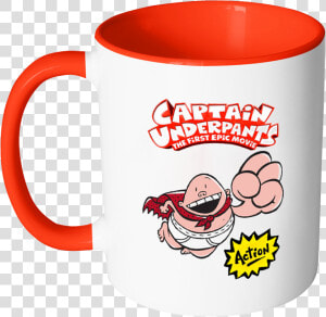 Captain Underpants Mug   Laffs Captain Underpants  HD Png Download