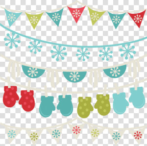 Free Winter Clipart Borders Winter Banners Svg Winter   Cute Winter Banner Clipart  HD Png Download