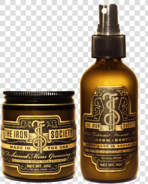 Pomade And Body Spray Pair   Iron Society Pomade  HD Png Download