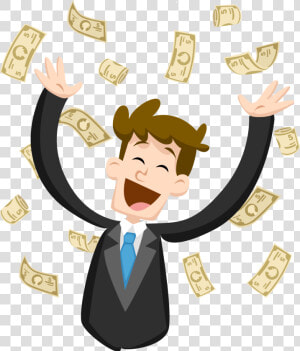 Get Money Cartoon Png   Make Money Vector Png  Transparent Png