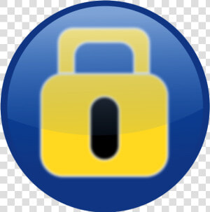 Locked Blue Yellow Png Images   Clip Art  Transparent Png