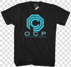 Robocop Inspired Ocp Logo T shirt   Great Gatsby Themed Shirts  HD Png Download