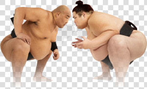 Sumo wrestlers   Barechested  HD Png Download