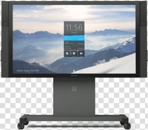 Microsoft Surface Hub 84 Stand   Microsoft Surface Hub 55  HD Png Download